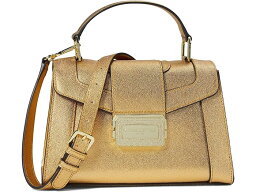 (取寄) カール ラガーフェルド パリ レディース リネット ミディアム サッチェル Karl Lagerfeld Paris women Karl Lagerfeld Paris Linette Medium Satchel Gold