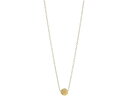 ドギャード (取寄) ドギャード レディース モダン ユア サークル ネックレス Dogeared women Dogeared Modern Your Circle Necklace Gold Dipped