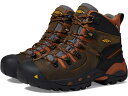 (取寄) キーン ユーティリティ メンズ ピッツバーグ ソフト トゥ KEEN Utility men Pittsburgh Soft Toe Cascade Brown/Bombay Brown(4)