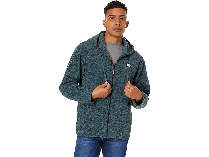 (取寄) ハーレー メンズ キャニオン ブリート フル ジップ ブーディ Hurley men Hurley Canyon Burrito Full Zip Hoodie Iron Ore