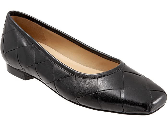 (取寄) トロッターズ レディース ハニー Trotters women Trotters Hanny Black Leather