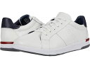 (取寄) フローシャイム メンズ クロスオーバー レース トゥ トゥ カジュアル スニーカー Florsheim men Crossover Lace to Toe Casual Sneaker White Milled Smooth