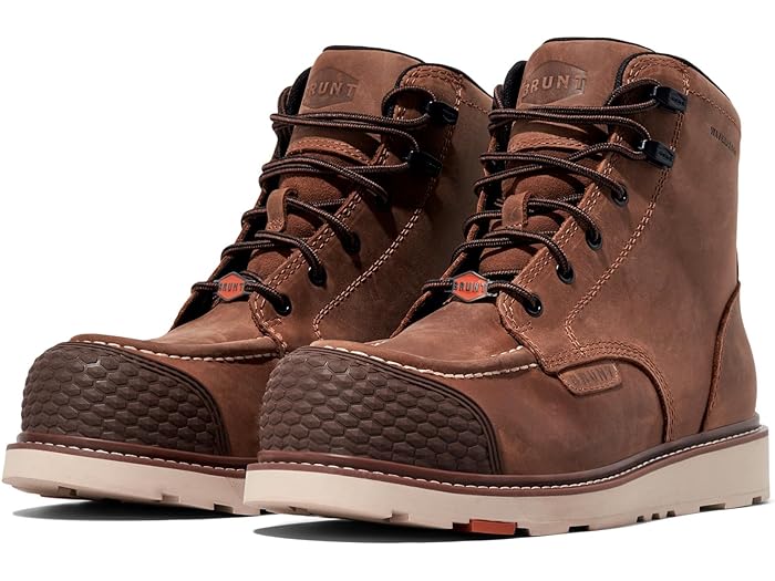 楽天スウィートラグ（取寄） ブラント メンズ ザ マリン トゥ コンプ トゥ BRUNT men The Marin Toe Comp Toe Brown