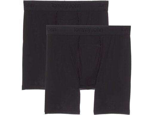 (取寄) トミー ジョン メンズ セカンド スキン 6 ボクサー ブリーフ 2-パック Tommy John men Second Skin 6" Boxer Brief 2-Pack Black Double (取寄) トミー ジョン メンズ セカンド スキン 6 ボクサー ブリーフ 2-パック Tommy John men Second Skin 6" Boxer Brief 2-Pack Black Double