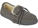 () Х  ⥫ å Vance Co. men Vance Co. Moccasin Slipper Grey Faux Suede