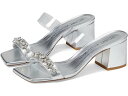 () X`A[g Cc} fB[X NX^ t[ 60 XCh Stuart Weitzman women Stuart Weitzman Crystal Fleur 60 Slide Silver/Clear