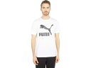 () v[} Y NVbNX S eB[ PUMA men PUMA Classics Logo Tee PUMA White 2