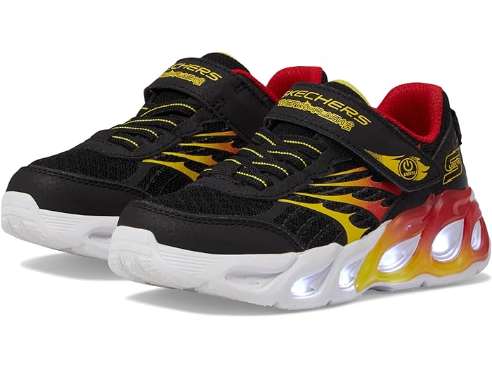 (取寄) スケッチャーズ スニーカー キッズ ボーイズ サーモ-フラッシュ 2.0 400099L SKECHERS KIDS boys SKECHERS KIDS Thermo-Flash 2.0 400099L (Little Kid/Big Kid) Black/Red
