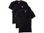 () 2XIST  å󥷥 3-ѥå  եå ǥ V-ͥå T- 2(X)IST men 2(X)IST Essential 3-Pack Slim Fit Deep V-Neck T-Shirt Black