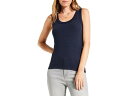 () jbN][ fB[X p[tFNg jbg u XN[v ^N NIC+ZOE women NIC+ZOE Perfect Knit Rib Scoop Tank Dark Indigo