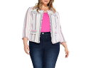 () ˥å ǥ ץ饹  å ǥ 㥱å NIC+ZOE women NIC+ZOE Plus Size Dashing Days Jacket Pink Multi