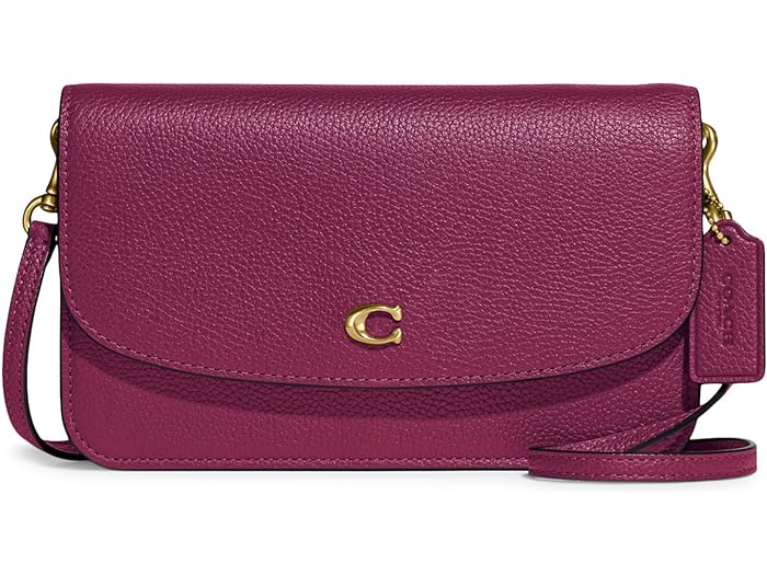 ()  ǥ ݥå ڥ֥ 쥶 إǥ ܥǥ COACH women COACH Polished Pebble Leather Hayden Crossbody Deep Plum