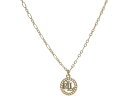 (取寄) ローレン ラルフローレン レディース ロゴ ペンダント ネックレス LAUREN Ralph Lauren women LAUREN Ralph Lauren Logo Pendant Necklace Gold 1