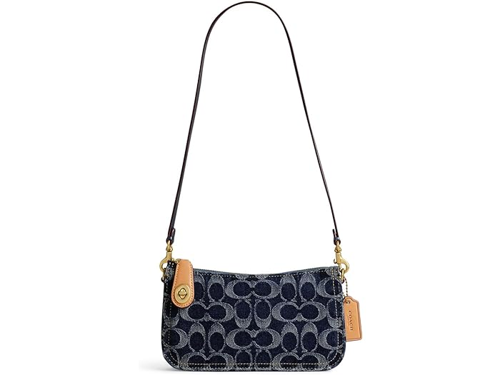 () R[` fB[X y V_[ obO COACH women COACH Penn Shoulder Bag Blue