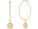 () [ t[ fB[X RC t[v COX LAUREN Ralph Lauren women LAUREN Ralph Lauren Coin Hoop Earrings Gold