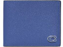 (取寄) コーチ メンズ スリーインワン ウォレット ウィズ シグニチャー キャンバス インテリア COACH men COACH 3-In-1 Wallet With Signature Canvas Interior Blueberry