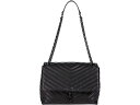 楽天スウィートラグ（取寄） レベッカミンコフ レディース エディ フラップ ショルダー バッグ Rebecca Minkoff women Rebecca Minkoff Edie Flap Shoulder Bag Black 2