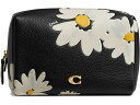 () R[` fB[X RXeBbN |[` EBY t[ vg COACH women COACH Cosmetic Pouch with Floral Print Black Multi