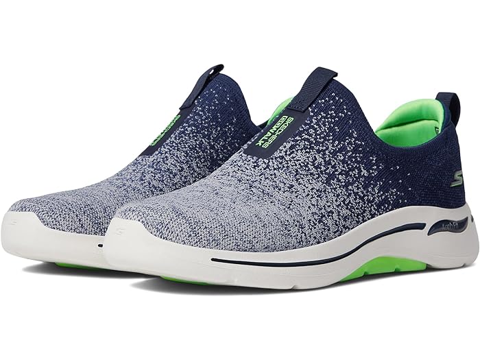 (取寄) スケッチャーズ スニーカー メンズ ゴー ウォーク アーチ フィット - 216256 SKECHERS Performance men Go Walk Arch Fit - 216256 Navy/Lime