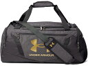(取寄) アンダーアーマー アンデナイアブル 5.0 ダッフル SM Under Armour Undeniable 5.0 Duffel SM Black Medium Heather/Black/Metallic Gold(4)