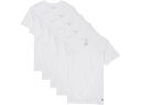 (取寄) ラルフローレン メンズ 5 パック コットン クラシック Vネック Polo Ralph Lauren men 5 Pack Cotton Classic V-Necks 5 White/Cruise Navy(4)