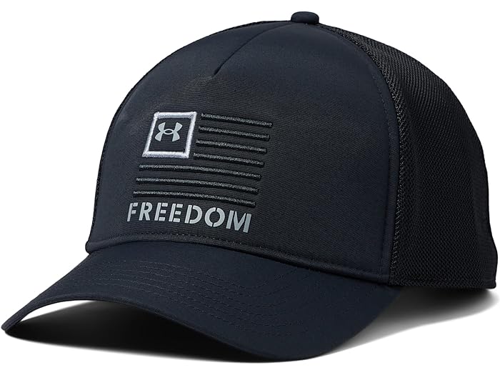 () A_[A[}[ Y t[_ gbJ[ Under Armour men Under Armour Freedom Trucker Black/Black/Steel