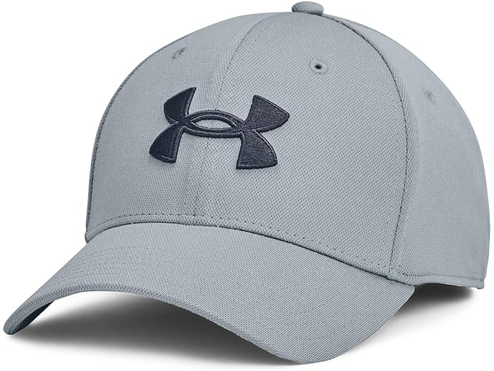 () A_[A[}[ Y ubcBO nbg Xq Under Armour men Blitzing Hat Harbor Blue/Downpour Gray