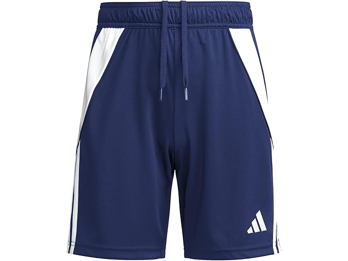 () AfB_X LbY LbY eB 24 V[c (g LbY/rbO LbY) adidas Kids kids adidas Kids Tiro 24 Shorts (Little Kids/Big Kids) Team Navy Blue/White