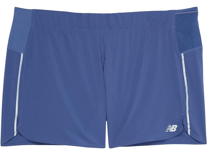 (取寄) ニューバランス レディース プラス サイズ インパクト ラン 5 ショーツ New Balance women New Balance Plus Size Impact Run 5" Shorts Nightsky