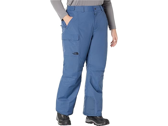 (取寄) ノースフェイス レディース プラス サイズ フリーダム インサレーテッド パンツ The North Face women The North Face Plus Size Freedom Insulated Pants Shady Blue