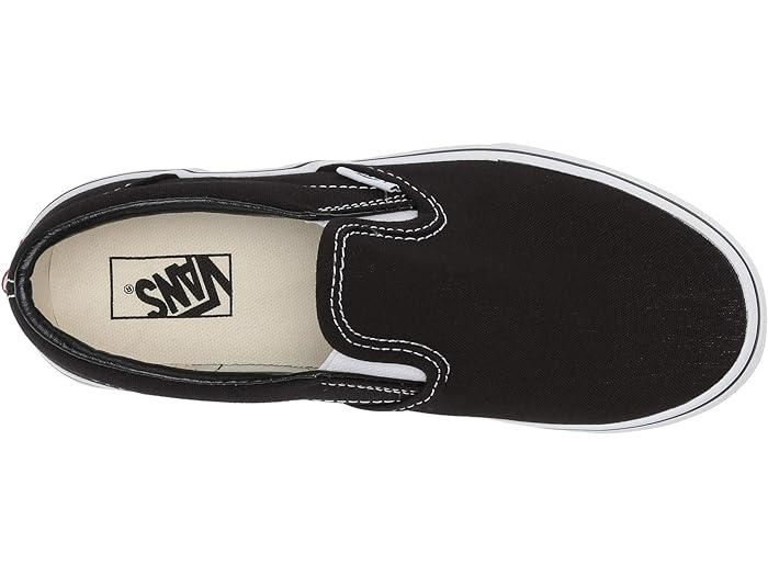 (取寄) バンズ キッズ キッズ クラシック スリッポン (リトル キッド/ビッグ キッド) Vans Kids kids Classic Slip-On (Little Kid/Big Kid) Black/True White