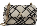 () g[o[` fB[X ~j tbv obO Tory Burch women Tory Burch Mini Flap Bag Natural / Black