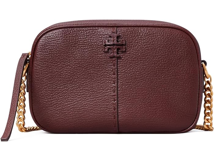 () g[o[` fB[X }bNO[ eNX`[ U[ J obO Tory Burch women Tory Burch McGraw Textured Leather Camera Bag Wine