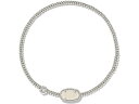 () PhXRbg fB[X OC\ Xgb` uXbg Kendra Scott women Kendra Scott Grayson Stretch Bracelet Silver Iridescent Drusy