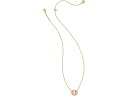 () PhXRbg fB[X x[X{[ V[g y_g lbNX Kendra Scott women Kendra Scott Baseball Short Pendant Necklace Gold Ivory Mother-of-Pearl