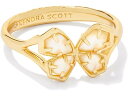 () PhXRbg fB[X C o^tC JNe O Kendra Scott women Kendra Scott Mae Butterfly Cocktail Ring Gold Golden Abalone