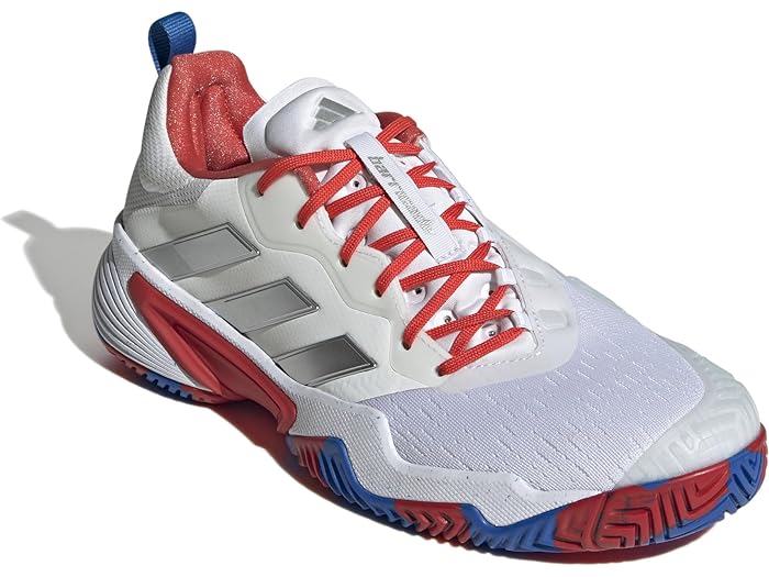 (取寄) アディダス メンズ バリケード adidas men adidas Barricade White/Silver Metallic/Bright Royal