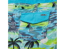 (取寄) ハーレー キッズ ボーイズ ドゥードゥル パラダイス ボードショーツ (ビッグ キッズ) Hurley Kids boys Hurley Kids Doodle Paradise Boardshorts (Big Kids) Blue Lazer 2