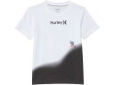 () n[[ LbY {[CY fBbv _C OtBbN T-Vc (g Lbh) Hurley Kids boys Hurley Kids Dip Dye Graphic T-Shirt (Little Kid) White 1