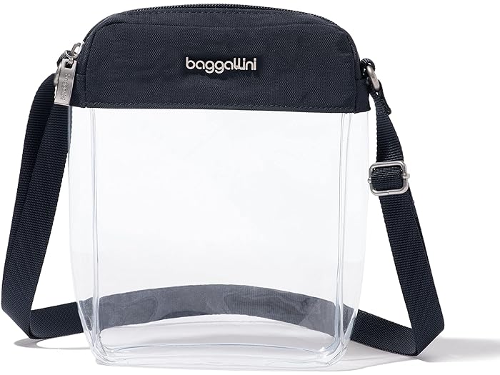 (取寄) バッガリーニ レディース クリア スタジアム エクスプローラ クロスボディ Baggallini women Baggallini Clear Stadium Explorer Crossbody French Navy