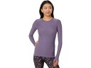 () rhK fB[X tFU[EFCg NVbN N[ vI[o[ Beyond Yoga women Beyond Yoga Featherweight Classic Crew Pullover Purple Haze Heather