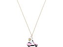 (取寄) ベッツィジョンソン レディース バニー ベスパ スライダー ネックレス Betsey Johnson women Betsey Johnson Bunny Vespa Slider Necklace Pink