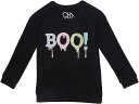 () `FCT[ LbY K[Y u[ TCN uX jbg eB[ EBY Ob^[ (g LbY/rbO LbY) Chaser Kids girls Chaser Kids Boo Recycled Bliss Knit Tee with Glitter (Little Kids/Big Kids) True Black