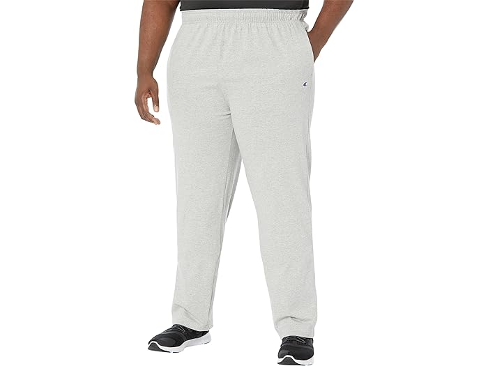 () ԥ  ӥå  ȡ ֥ǥ  ܥȥ åȥ ѥ Champion men Champion Big &Tall Everyday Closed Bottom Cotton Pants Oxford Gray