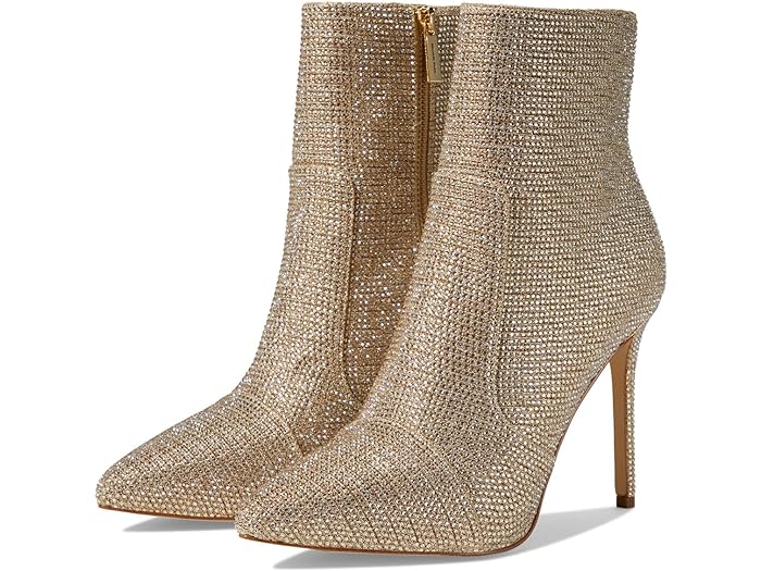 (取寄) マイケルコース レディース ルー スティレット ブーティ MICHAEL Michael Kors women MICHAEL Michael Kors Rue Stiletto Bootie Pale Gold