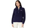 () B[h@CY fB[X vbV efB 1/4 Wbv VFbv Vineyard Vines women Vineyard Vines Plush Teddy 1/4 Zip Shep Nautical Navy