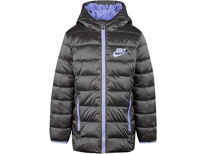 取寄 ナイキ キッズ ガールズ スタジアム パーカー ジャケット リトル キッズ Nike Kids girls Nike Kids Stadium Parka Jacket Little Kids Black/Wolf Gray