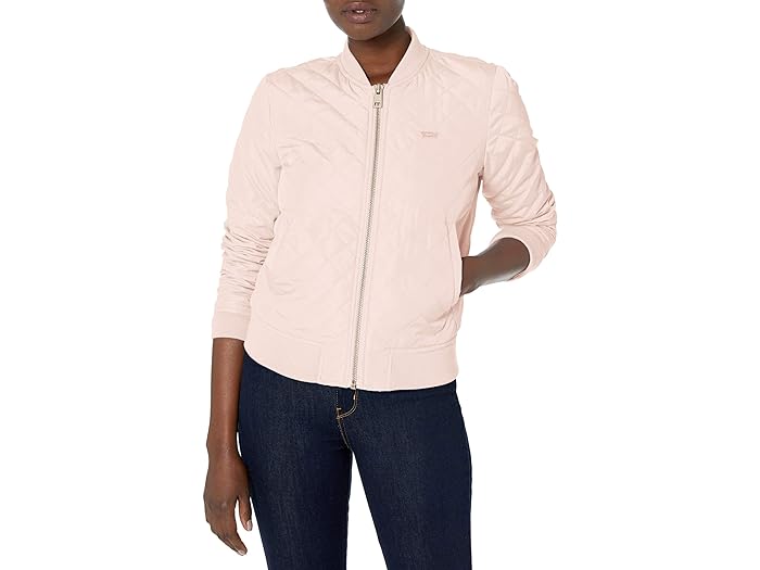 (取寄) リーバイス レディース ダイヤモンド キルテッド ボンバー Levi's women Diamond Quilted Bomber Peach