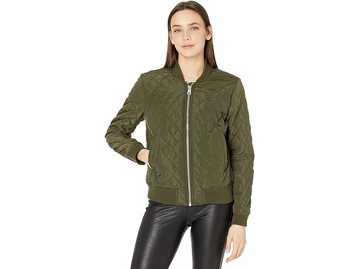 () ꡼Х ǥ  ƥå ܥС Levi's women Diamond Quilted Bomber...