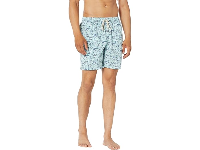 (取寄) ファリティ メンズ ビーコン トランクス 7 Faherty men Faherty Beacon Trunks 7" Riptide Floral Batik